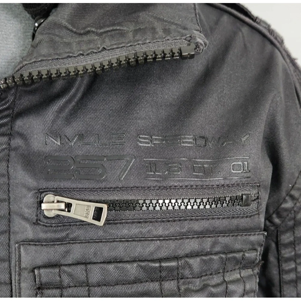 BKE Slim Fit N.Ville Speedway 257 Jacket‎ Size M